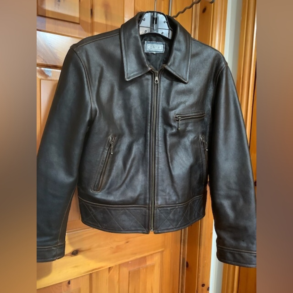 Onyx bomber jacket